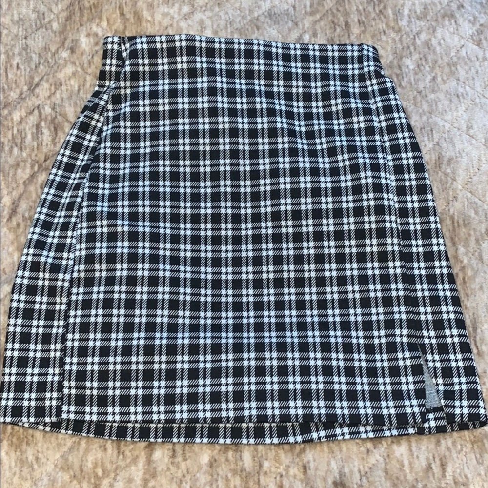 H&M Plaid skirt
